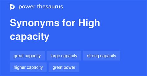 thesaurus capacity|Capacity synonyms .